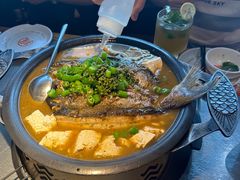 -探鱼·鲜青椒爽麻烤鱼(苏宁广场店)