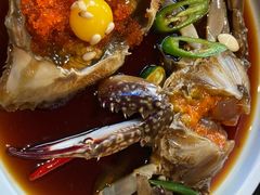 -草家酱蟹炭火烤肉店(珲春南路一店)