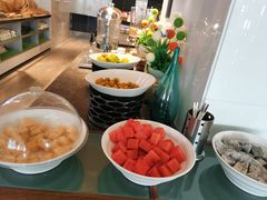 自助取餐区-希尔顿欢朋酒店自助餐