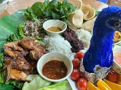 -沐毫傣泐云南菜孔雀宴•手抓饭傣味烧烤(曼听公园店)