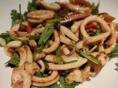 椒麻海参炒鲜鱿鱼-海门鱼仔·潮汕味(百信广场西区店)