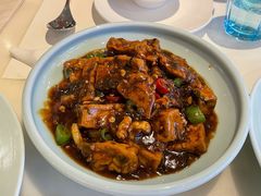 雪菜虾仁烧豆腐-港丽餐厅(高德置地店)