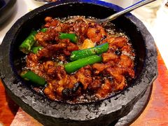 石锅杭椒牛蛙-桂满陇-西湖船宴(西单大悦城店)