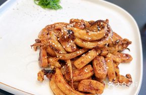 Squid Sauce Stir-fried Rice Cake