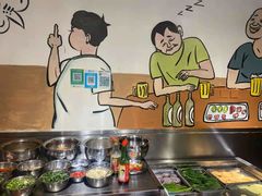 自助调料区-英雄故事地摊烤肉(马驹桥店)