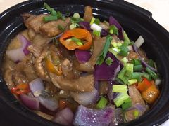 鱼香茄子煲-电白鸭粥店(下沙二坊88号店)