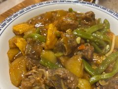 -东来菜馆•手抓海鲜家常菜•海鲜锅贴(鸽子窝店)