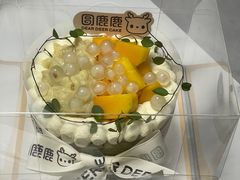 -圆鹿鹿·鲜果半糖蛋糕(常平店)