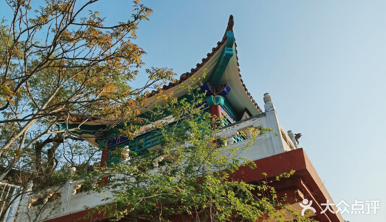 早上做完了核酸顺便去凤凰山爬了个山，据说山顶的亭子要