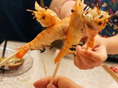 盐烤罗氏虾-白仁仔· 活烤海鲜 宵夜(豫园店)