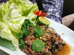 泰式腌烧牛肉生菜-暹罗湾东南亚餐厅