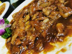 扒牛肉条-大眼锅贴水饺(河东店)