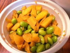 毛豆萝卜干-大圆碗•T骨大排饭(天海店)