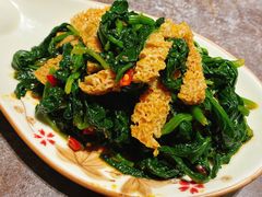 菠菜拌面筋-贯贯吉·清真餐厅(浙江中路店)