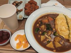 蔬菜咖喱蛋包饭-池奈·咖喱蛋包饭(熙地港店)