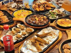 -老东镇啤酒屋海鲜加工·蒸汽海鲜·海鲜烧烤(台东店)