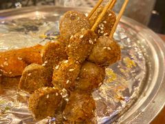 烤潮汕牛肉丸-壹楼烧烤档(坂田五和店)