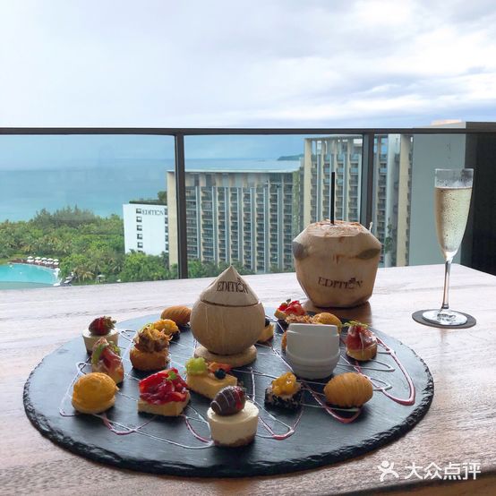 三亚艾迪逊酒店·星空吧SKY BAR·海景下午茶·手调鸡尾酒·顶楼酒吧