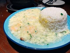 滑蛋虾仁叉烧饭-皇后餐厅-煲仔·小菜·打边炉(古北店)