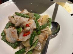 辣椒酸菜炒斑片-解香楼(八盘岭路店)