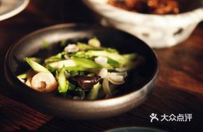 Asparagus Shrimp and Lily Bulb