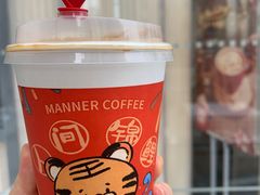 青橙拿铁-Manner Coffee(IFS一楼店)