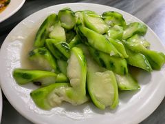 炒丝瓜-同记鸡粥粉面店