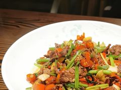快炒黄牛肉-湖南人家·家传湖南菜(水围店)