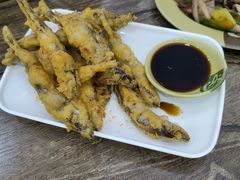 椒盐多春鱼-贞姨美食·老字号海鲜大排档