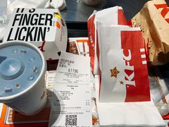 香辣鸡腿堡-肯德基(南站店)