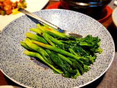 拍蒜白灼嫩时蔬-采悦轩中餐厅·粤菜·海南菜(神州半岛喜来登度假酒店)