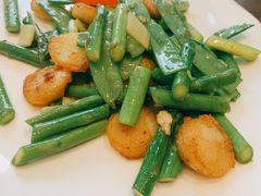 芦笋煎炒元贝-周锦记广式餐厅(格林生活坊2期店)