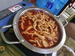 牛肚火锅-老红桥炸灌肠牛肚锅烧烤(定福庄店)