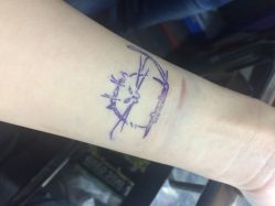 幸运7刺青纹身工作室-雕哥的纹身店A3 TATTOO&纹身培训