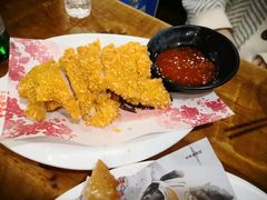 秘制鱼排-老东镇啤酒屋海鲜加工·蒸汽海鲜·海鲜烧烤(台东店)