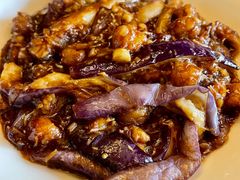 鲜贝烧茄子-那家小馆•北京菜•烤鸭(香山店)