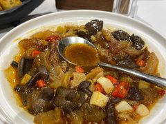 鹿筋烧红牛肝菌-十二厨·土菜雅院