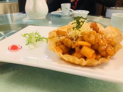 菠萝咕噜肉-长春观斋补堂素菜馆