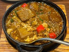吱吱响的手工黑豆腐-龙泉人椰子鸡(龙昆南总店)