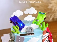 -卡比儿童蛋糕·心意定制·低脂零卡糖动物奶油FancyBALLOON(滨海店)