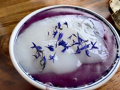 芋泥麻薯-李百蟹·江南蟹黄面·河景餐厅(夫子庙总店)