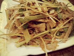 炝毛肚-腾格勒烤羊腿