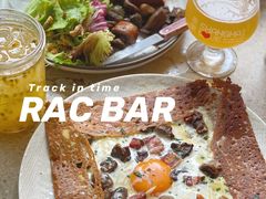 鸡蛋蘑菇熏肉荞麦可丽饼-RAC BAR(安福路店)