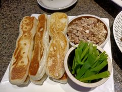 虾酱卷子-渔民船说·北塘海鲜·天津菜·海肠捞饭(北塘古镇店)