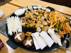 烤肥肠-24 新村雪浓汤(长白山烤肉店)