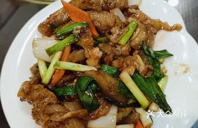 Scallion Braised Beef Tendon Head