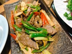 酸木瓜炒牛肉-紫滇源云南生态菜(丹凤街店)