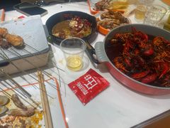 -宝记烧烤·碳锅羊肉·羊蝎子火锅·夜食社(文体路创始店)