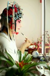 -胭脂猫京剧摄影