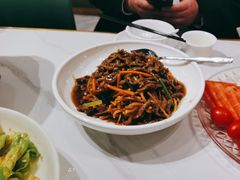 撒子牛肉丝-刘胖子家常菜·蹄花焖藕(中南店)